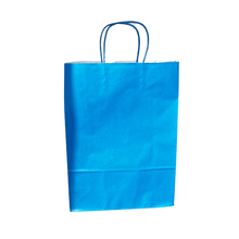 Cargar imagen en el visor de la galería, 100 Bolsas Kraft Grande Alta FUCSIA, ROJA O AZUL 30x12x41
