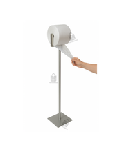 Cargar imagen en el visor de la galería, DISPENSADOR PEDESTAL PARA ROLLO BOLSAS PULL&amp;PACK
