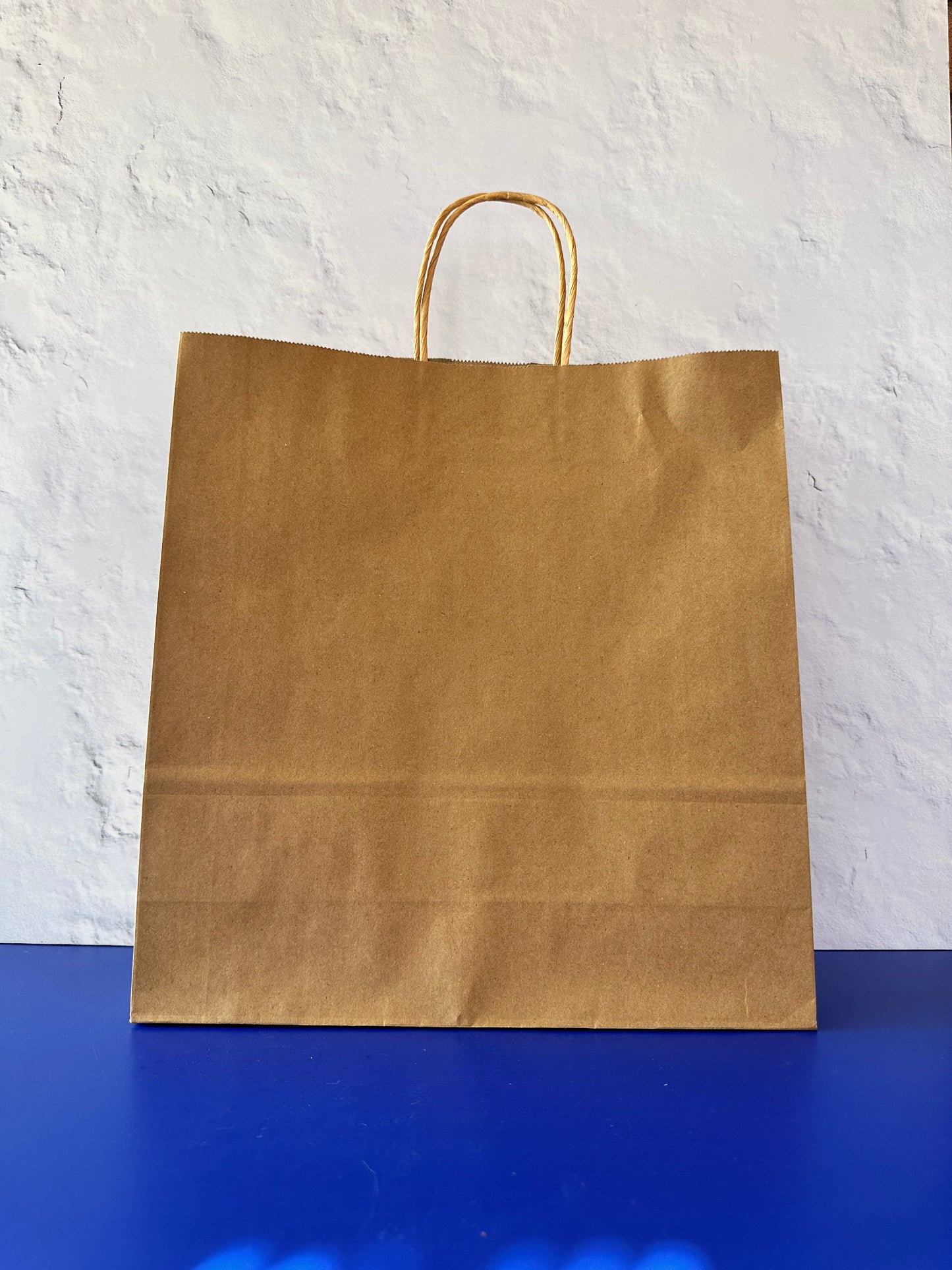 100 Bolsas Kraft Grande 31x11x33