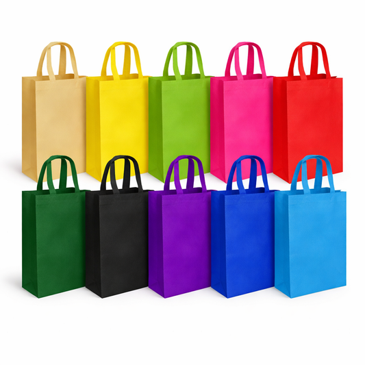 Bolsa TNT botillera sellada 30x40x12 cm reutilizable