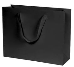 100 Bolsas Couché 40x30x9 cm Blanca o Negra