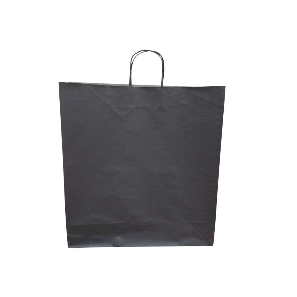 25 Bolsas kraft XL Negra 45x15x48 cm