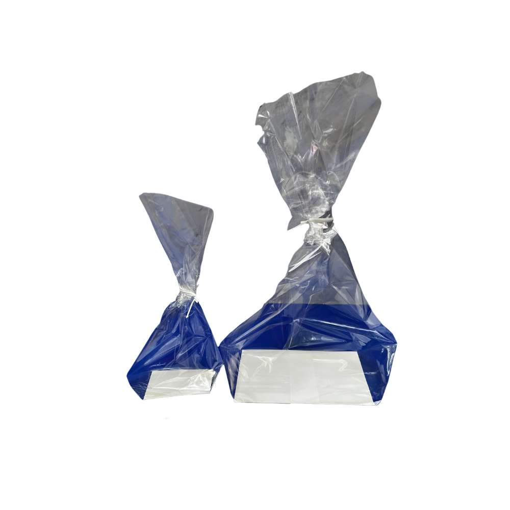 Bolsa PP con Base Cartón - pack 100 unidades