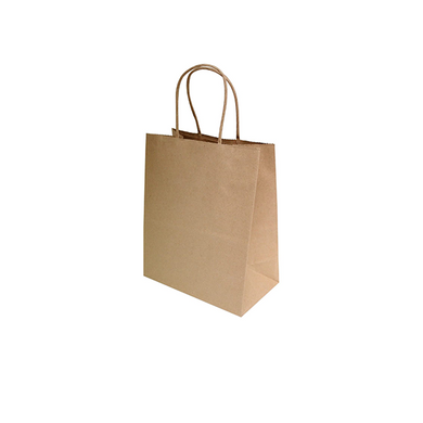 25 Bolsas Kraft Mediana 22x10x30 - PUNTO ENVASES